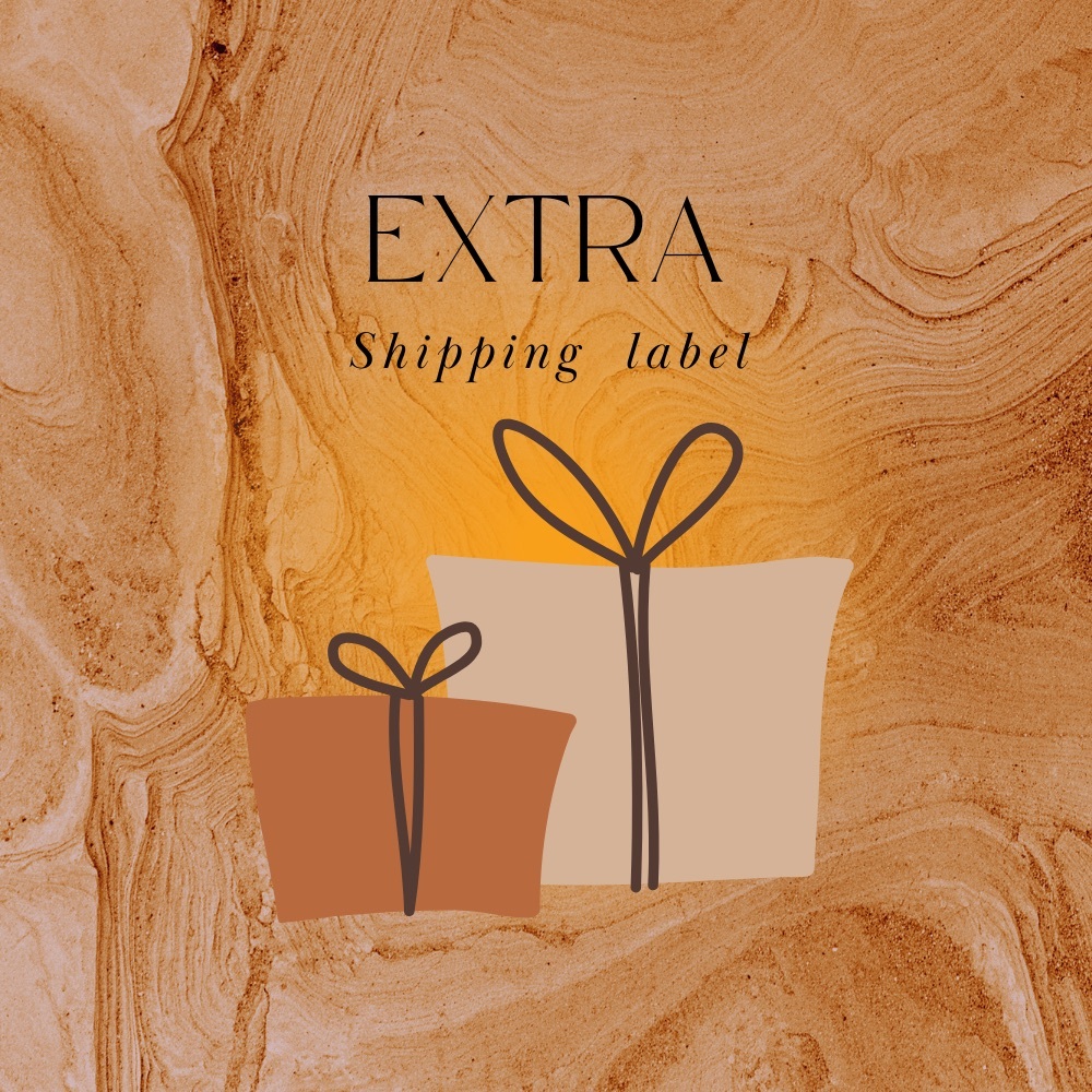 Extra shipping label